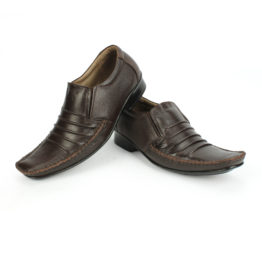 horex brown slip on shoes