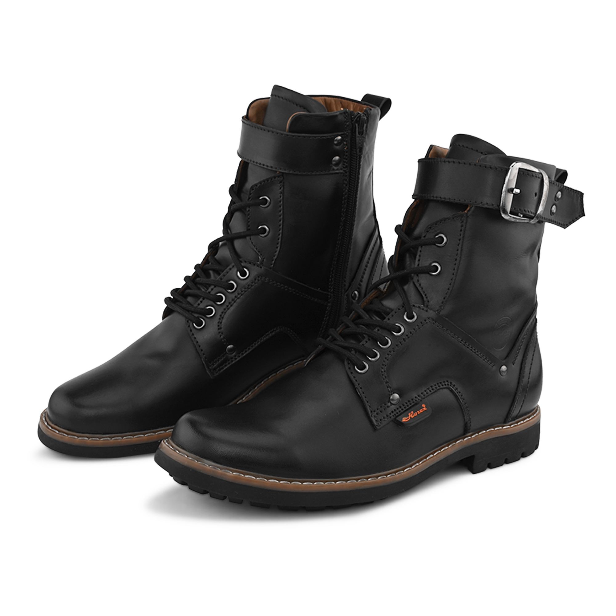 V102 long chain boots black black long boots for men at horex.in